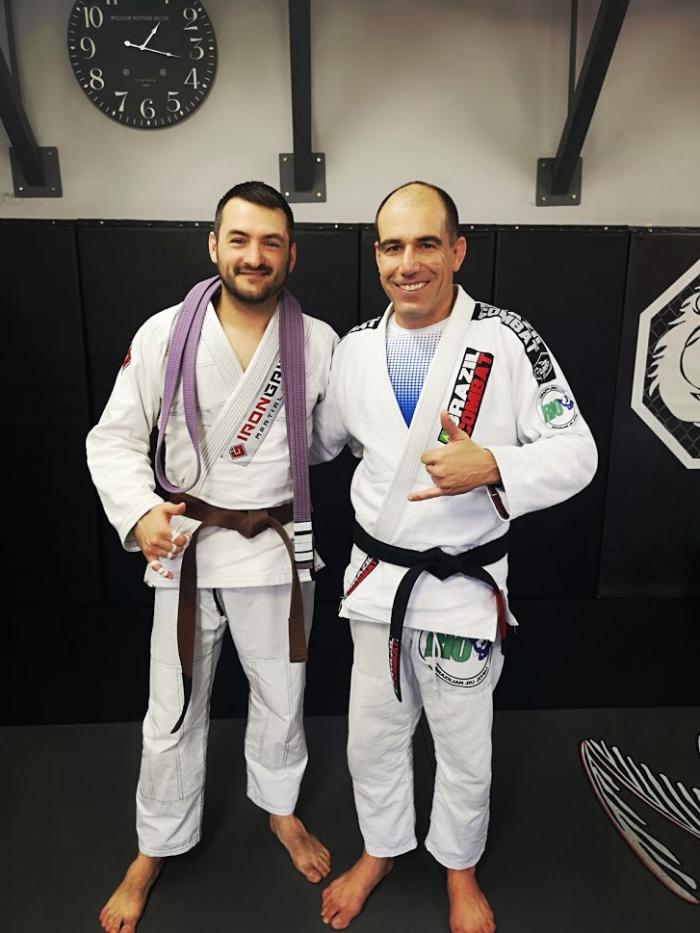 Brown belt · November 11, 2018 · Promoted by Professor Roberto Atalla