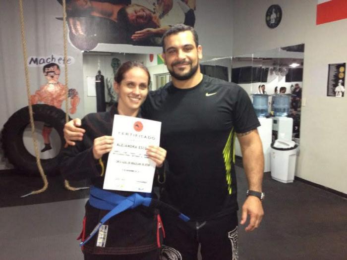 Blue belt · November 12, 2012 · Promoted by Giancarlo Valdez