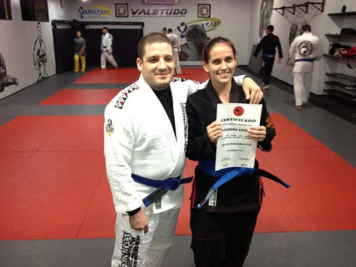Blue belt · November 12, 2012 · Promoted by Giancarlo Valdez