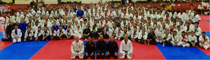 BJJ seminar for UFAF (Chuck Norris's organization) 2015