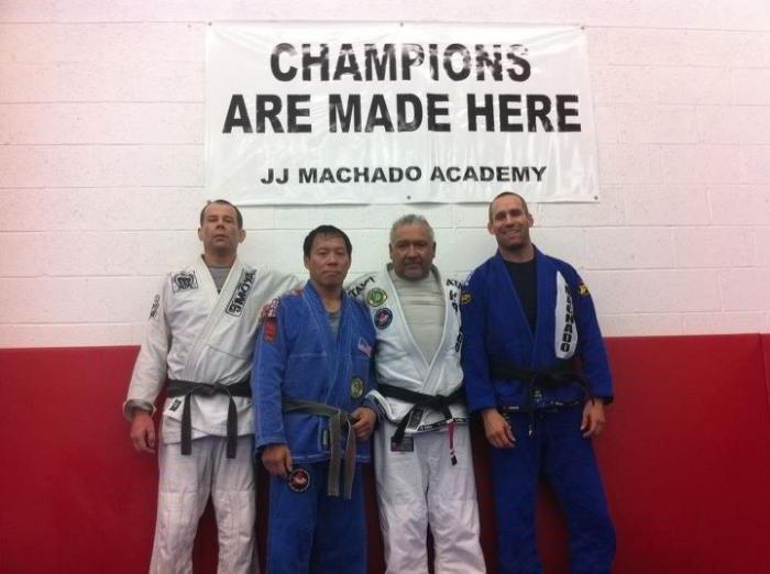 Training at Jean Jacques Machado 2012