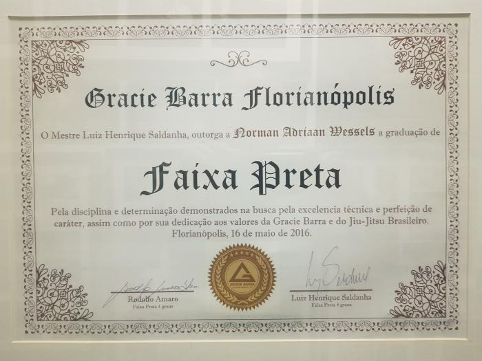 black belt certificate