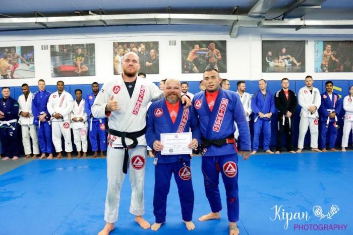 Blue belt · November 23, 2016 · Promoted by Jacques Wagner