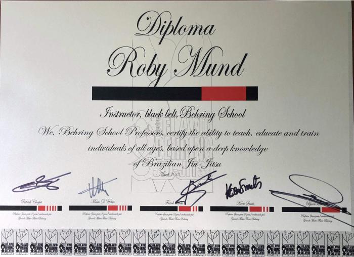 Black belt · March 29, 2013 · Promoted by GM. Flavio Behring