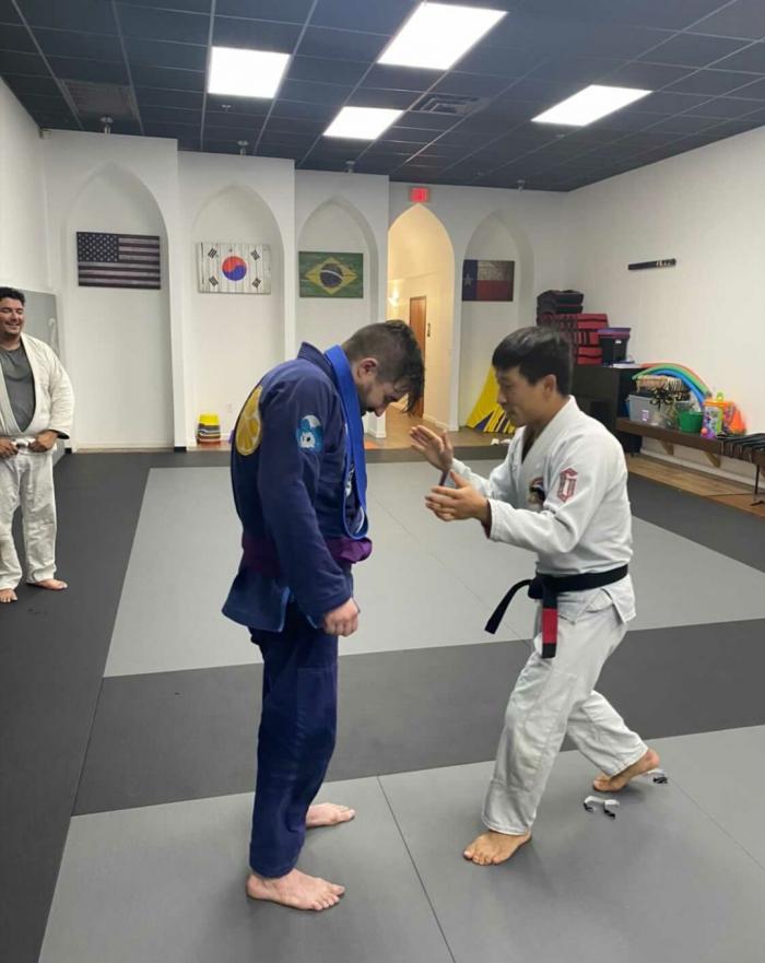 Purple belt · November 18, 2020 · Promoted by Jinho kim