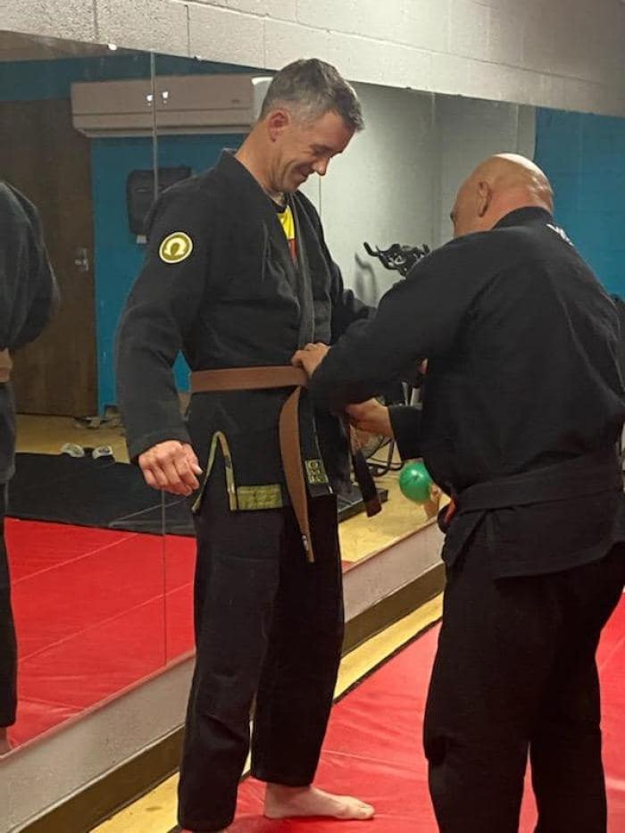 Brown belt · September 4, 2020 · Promoted by Nola Sipan