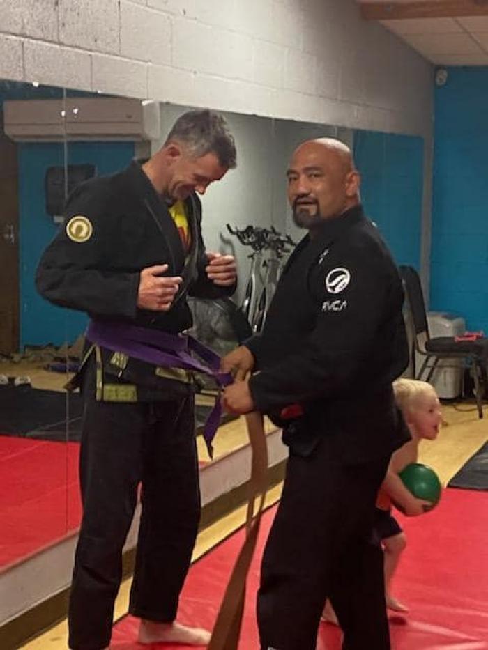 Brown belt · September 4, 2020 · Promoted by Nola Sipan