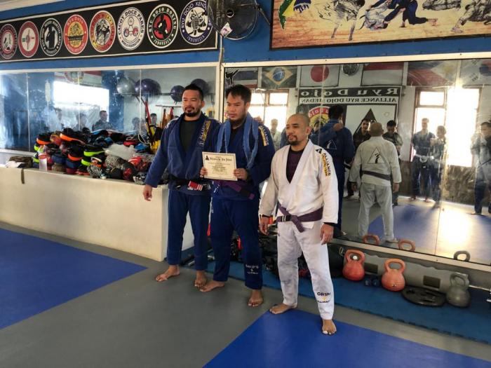 Purple belt · November 15, 2020 · Promoted by Deddy Wigraha