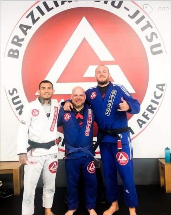 Awarded blue 2nd stripe by Richard Quan and Norman Wessels of GB Sunninghill