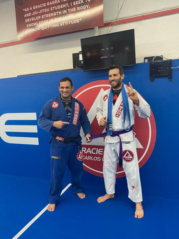 Purple belt · October 19, 2020 · Promoted by Marcos Valle