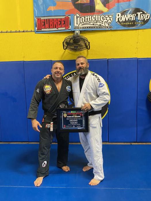 Promoted to black belt