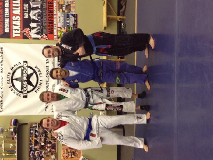Blue belt · August 17, 2012 · Promoted by Kirk Gibson