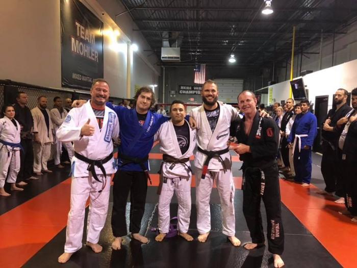 Brown belt · October 22, 2018 · Promoted by Professor Allen Mohler