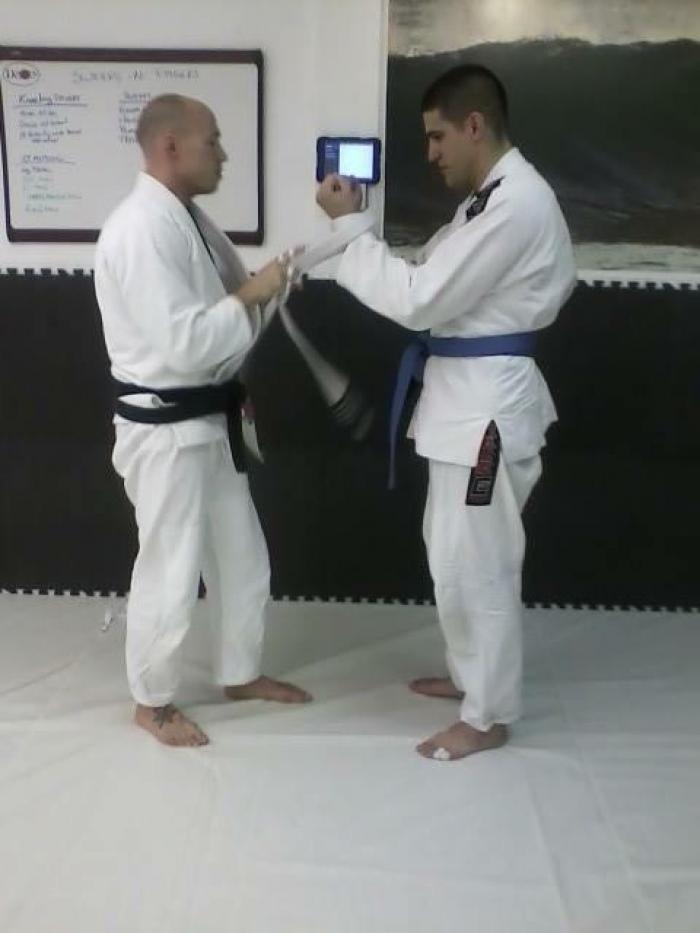 Blue belt · April 23, 2015 · Promoted by Phillip Wyman