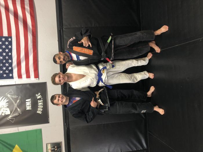 Blue belt · November 2, 2018 · Promoted by Jeff Cope
