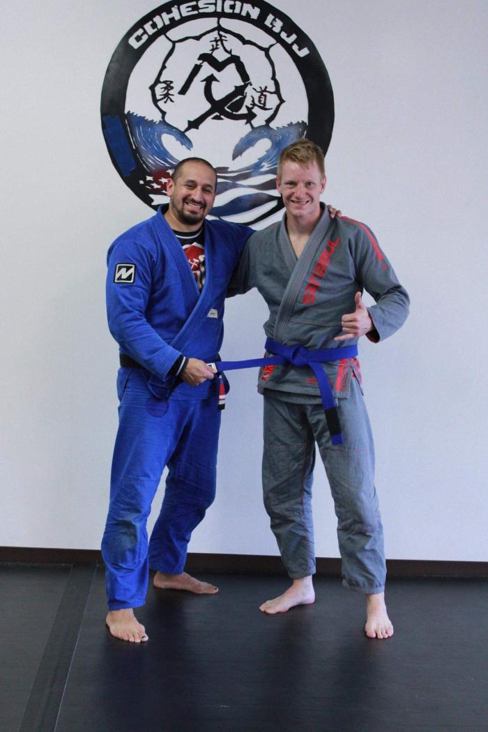 Blue belt · November 1, 2020 · Promoted by Steven Matias
