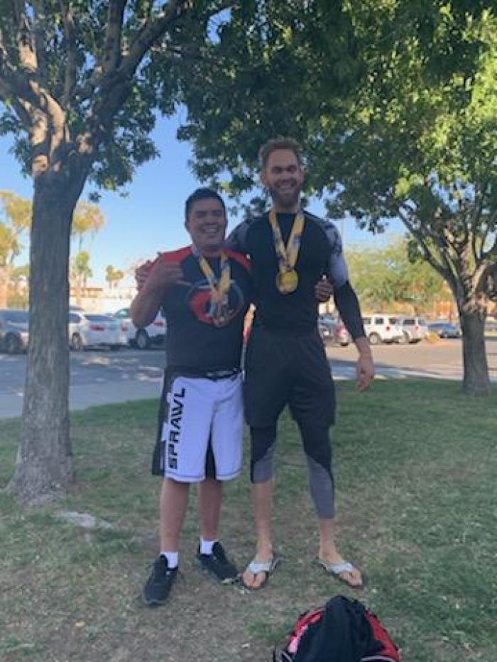Grappling industries 10-26-2019 Las Vegas NV dula gym Blue belt division