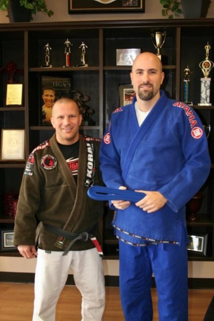 Blue belt · December 17, 2009 · Promoted by Paul Creighton