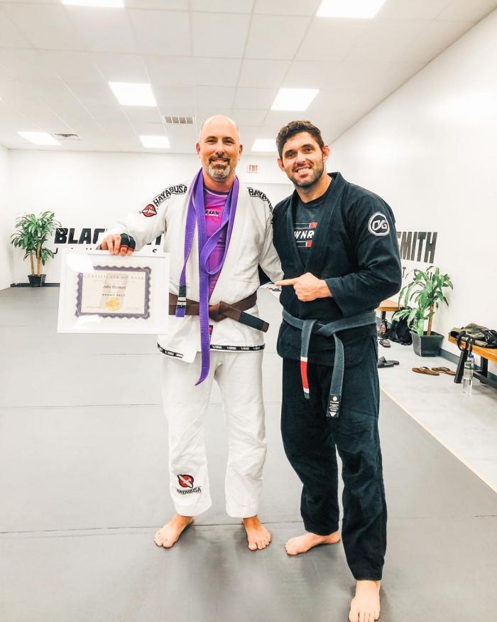 Brown belt · September 24, 2020 · Promoted by James Smith
