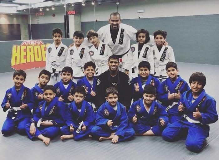 FEBRUARY 28, 2019 - arena with my student kids