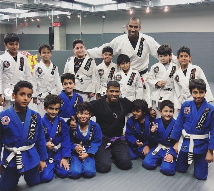 FEBRUARY 28, 2019 - arena with my student kids