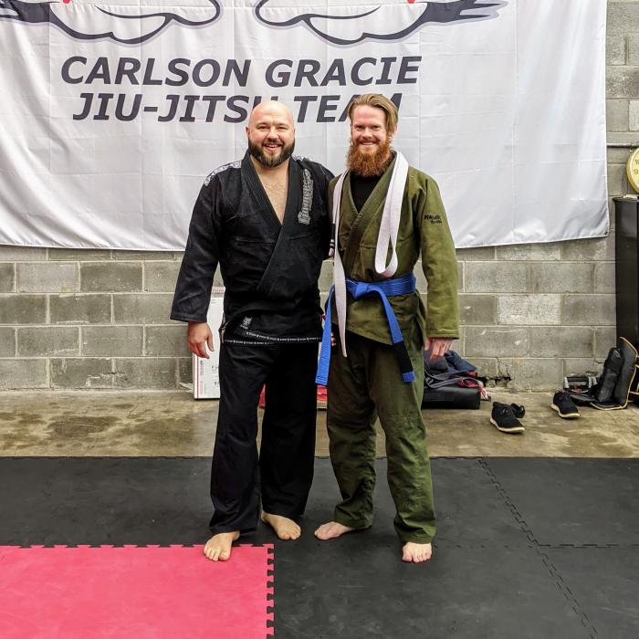 Blue belt · November 20, 2020 · Promoted by Sidney Cline