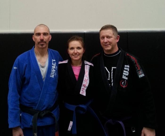 Blue belt · April 22, 2016 · Promoted by Larry Keith