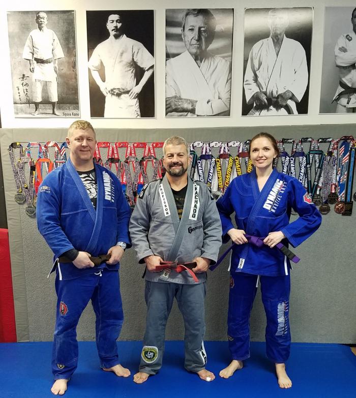 Purple belt · March 10, 2018 · Promoted by Larry Keith