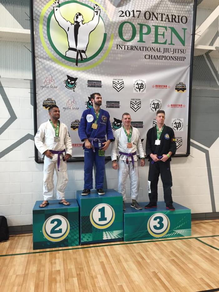 2017 Ontario open podium