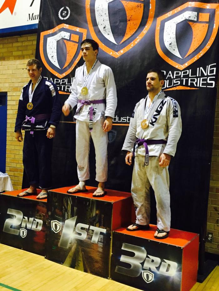 Grappling Industries Toronto 2016 podium