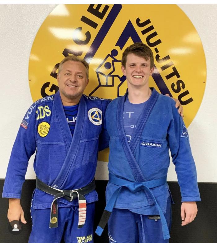 Blue belt · October 29, 2020 · Promoted by Amilcar “Mica” Cipili