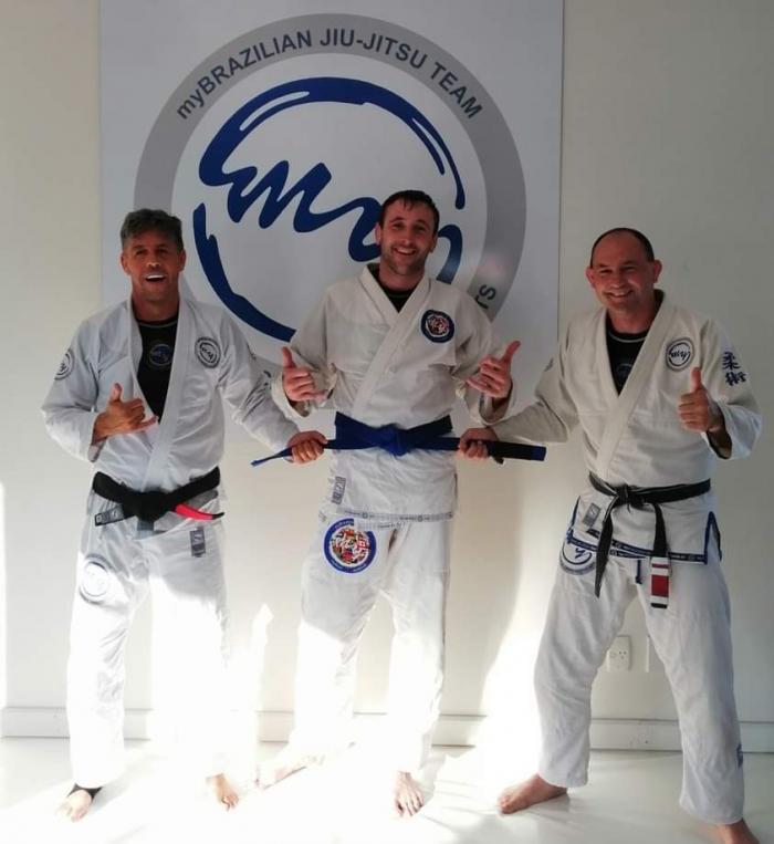 Blue belt · November 27, 2020 · Promoted by Stuart Marks