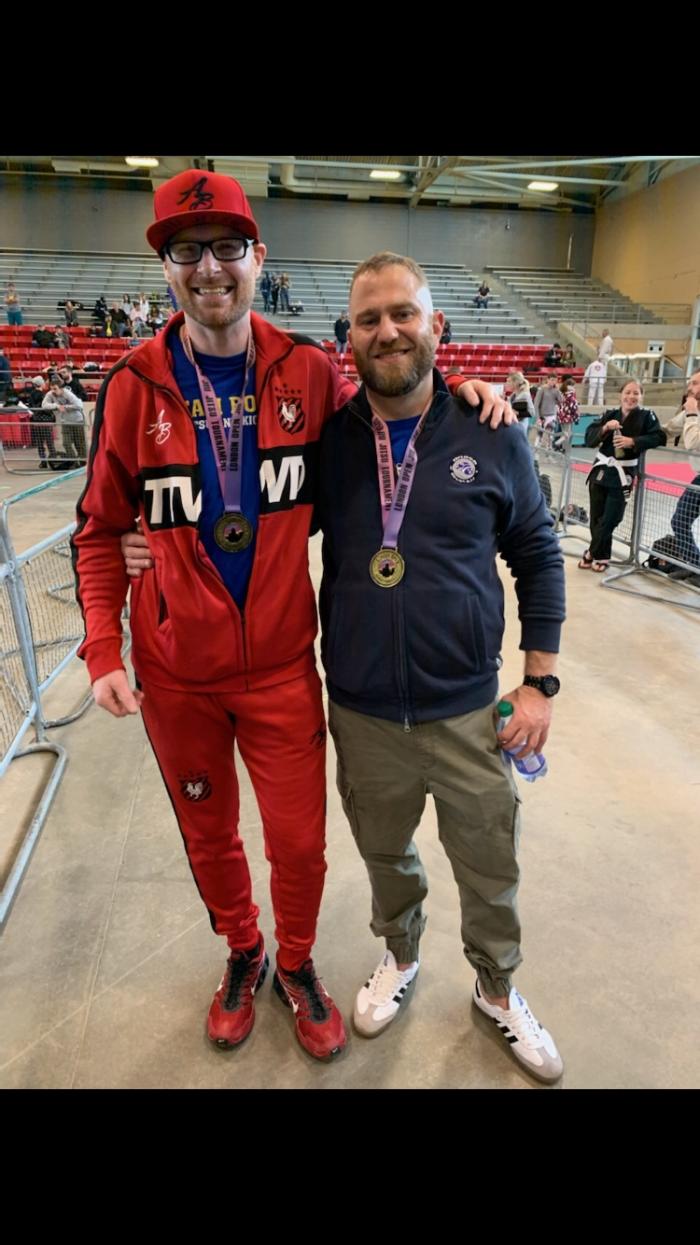 Allister orlay 1st master’s and me 1st adult