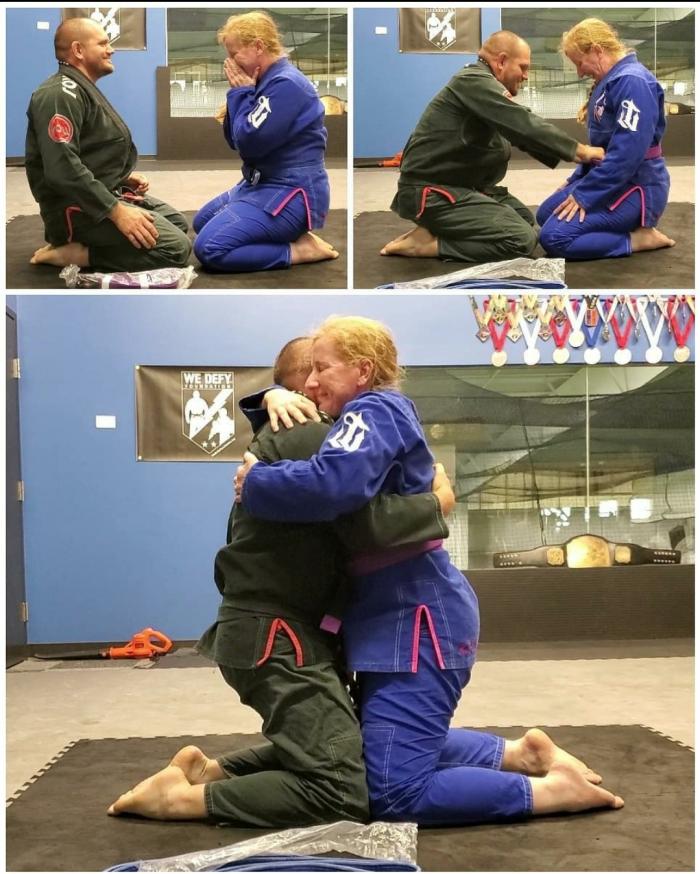 Purple belt · August 13, 2020 · Promoted by Joe Bauserman