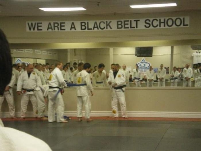 Blue belt · February 6, 2010 · Promoted by Chad King