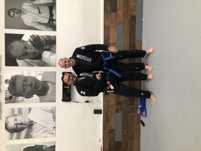 Blue belt · July 8, 2022 · Promoted by Jay Pages