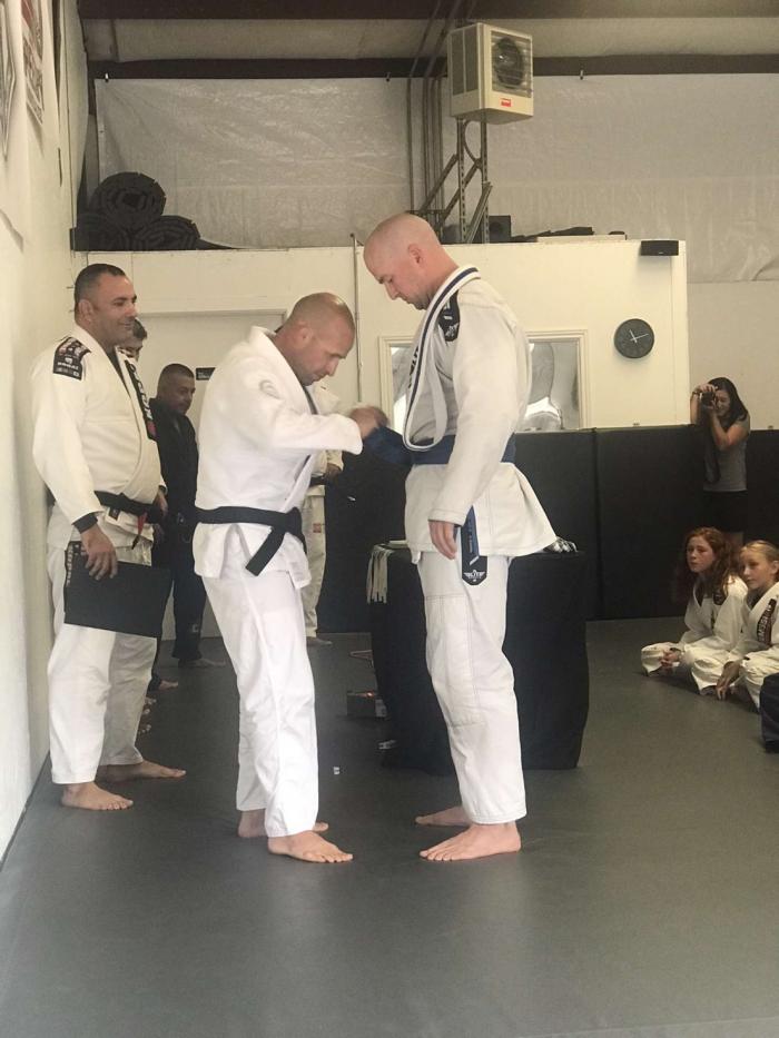 Blue belt · August 22, 2020 · Promoted by Joshua Bowling