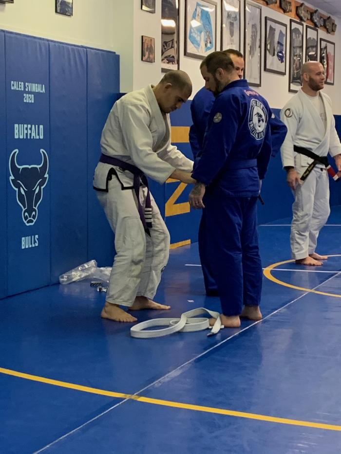 Blue belt · November 22, 2020 · Promoted by Tom Svingala