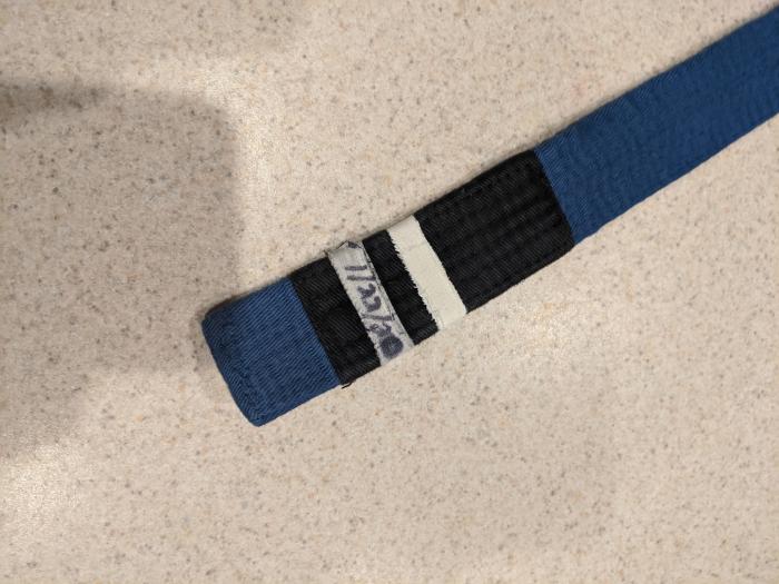 Blue belt · April 19, 2019 · Promoted by Kyler Philips