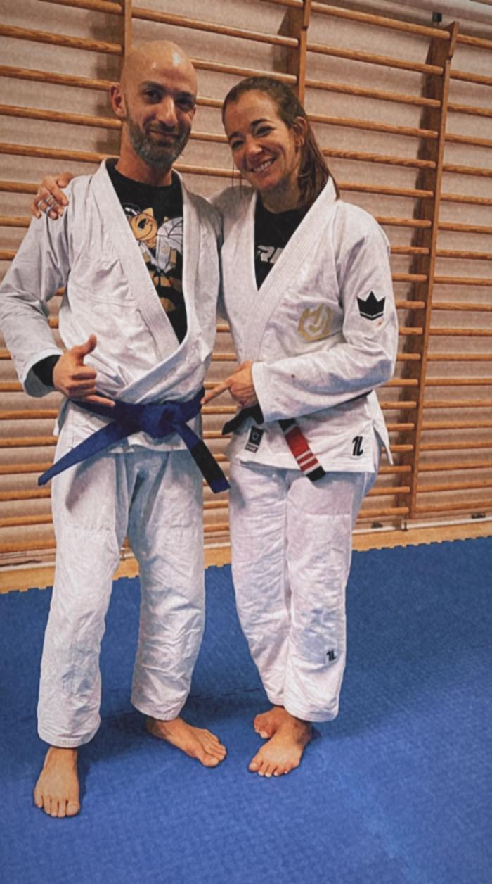 Blue belt · December 3, 2020 · Promoted by Shanti Abelha
