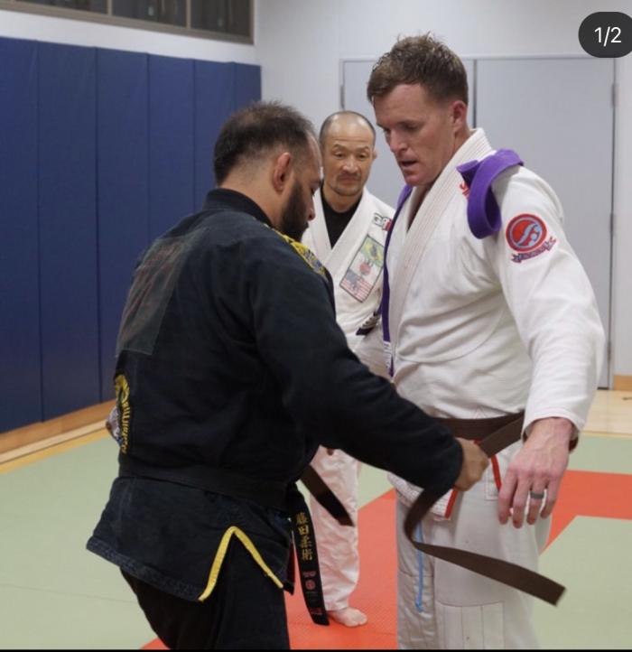 Brown belt · May 7, 2017 · Promoted by Enrique Watson