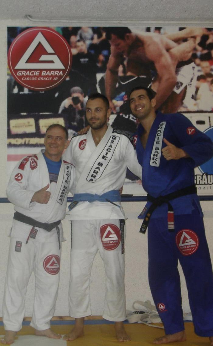 Blue belt · September 26, 2012 · Promoted by Braulio estima