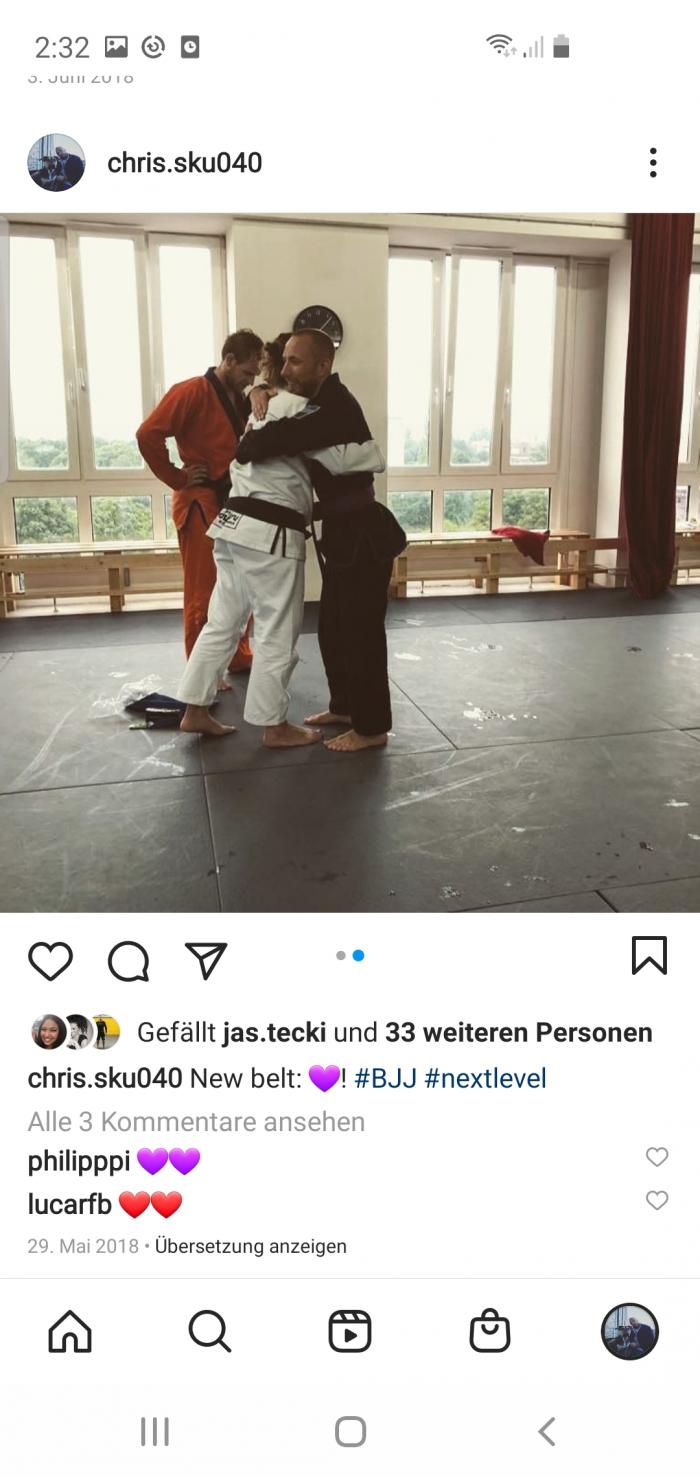 Purple belt · May 29, 2018 · Promoted by Ana Yagües