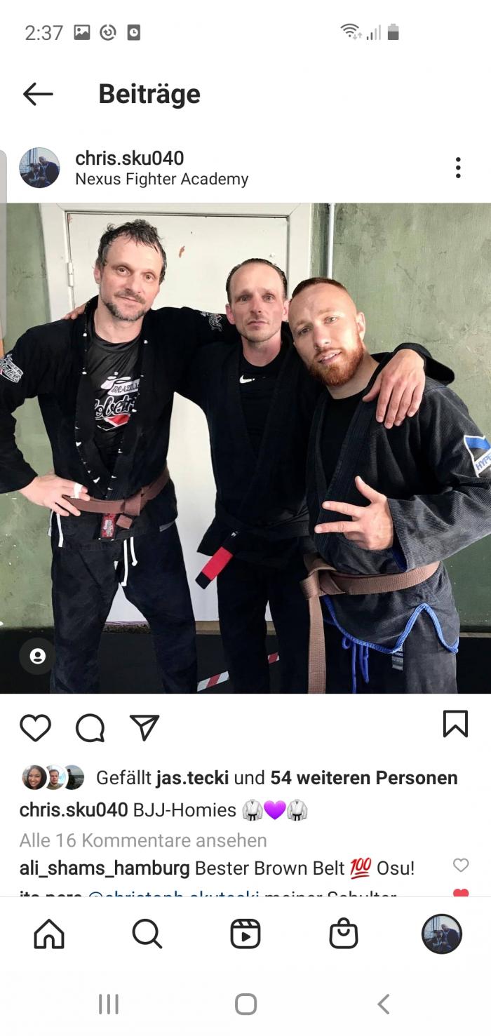Brown belt · July 17, 2020 · Promoted by Ana Yagües