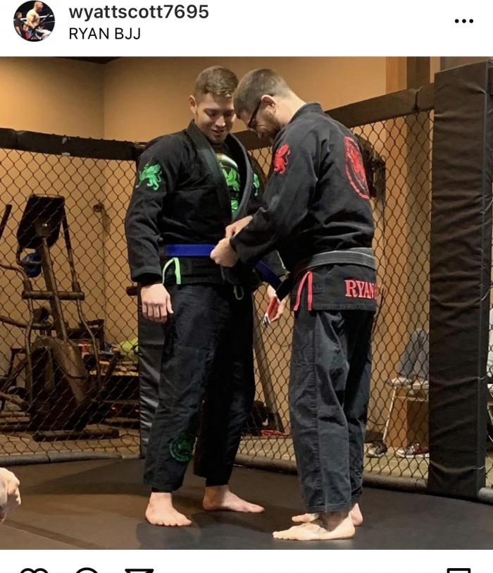 Blue belt · May 23, 2018 · Promoted by Joseph Ryan