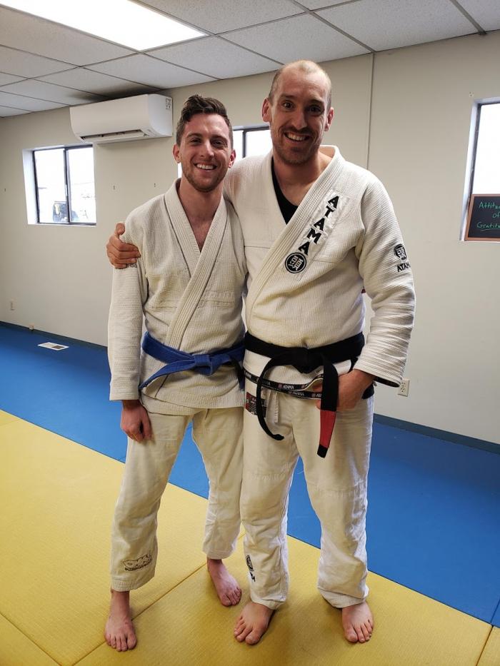 Blue belt · January 15, 2019 · Promoted by Eric Shiley