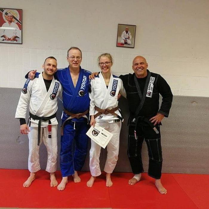 Brown belt · April 23, 2017 · Promoted by Marcelo Yogui