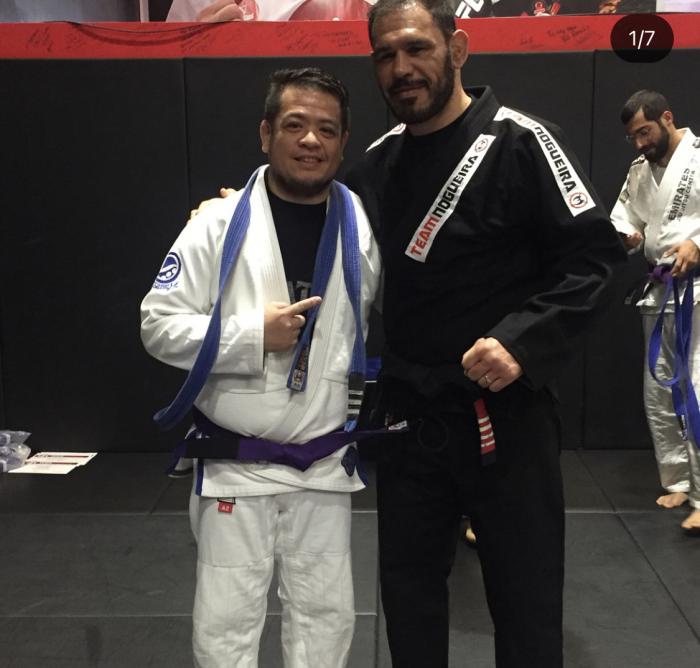 2017 Purple belt promotions with Rodrigo Minotauro Nogueira