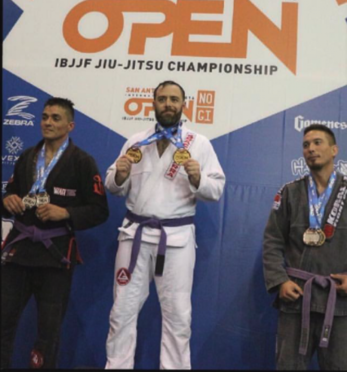 Purple belt · January 24, 2014 · Promoted by Tyler Bosard