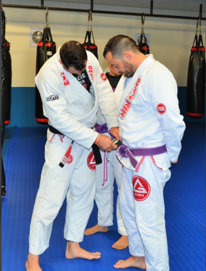 Purple belt · January 24, 2014 · Promoted by Tyler Bosard